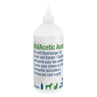 Dechra MalAcetic Aural Ohr- und Hautreiniger 118 ml 